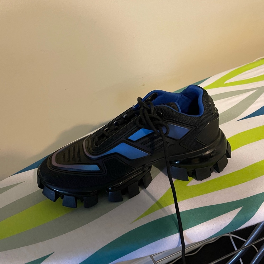 Prada Cloudbust Thunder Metallic Chunky Sneakers - image 5